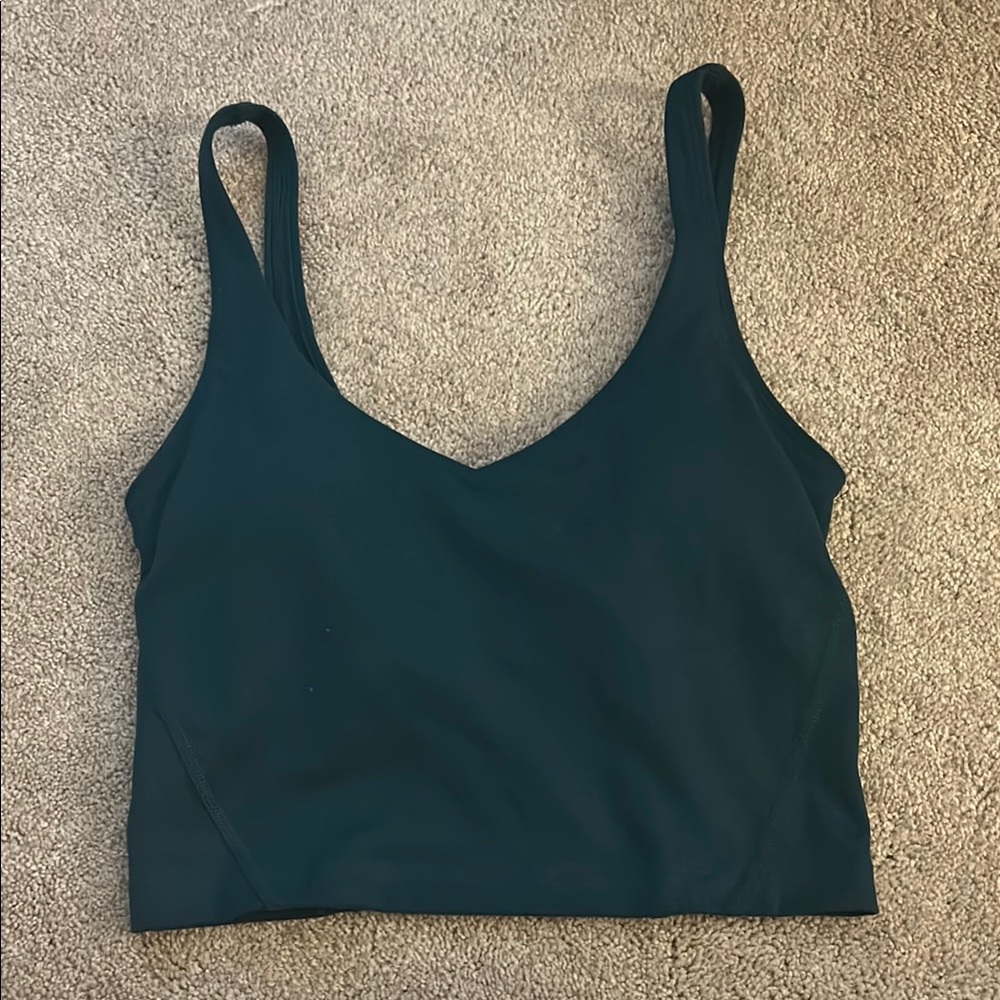 Gilly Hicks Dark Green Tank Top